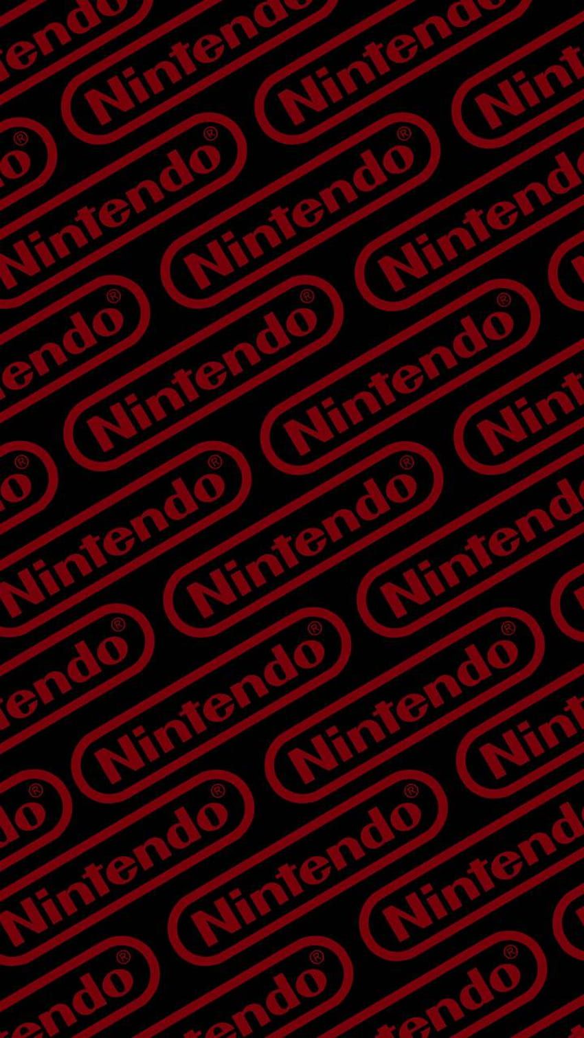 Nintendo Logo, Red Nintendo HD phone wallpaper