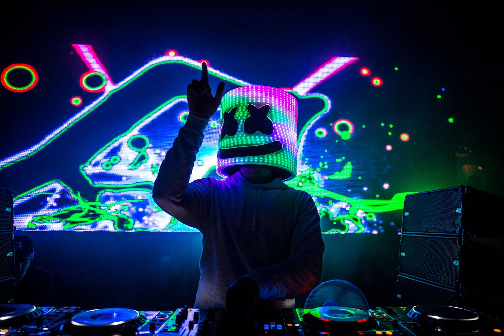 marshmello, music, dj, HD Gallery HD Wallpaper