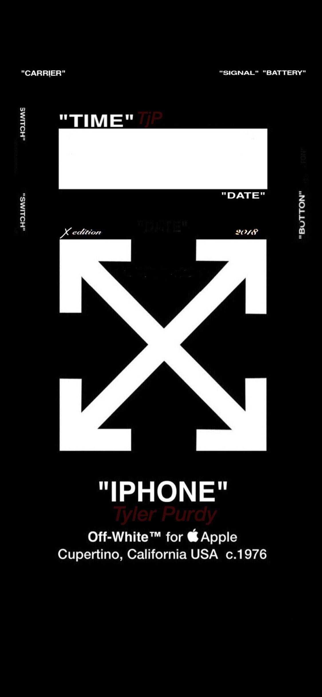 IPhone wallpaper off white x apple - Off-White