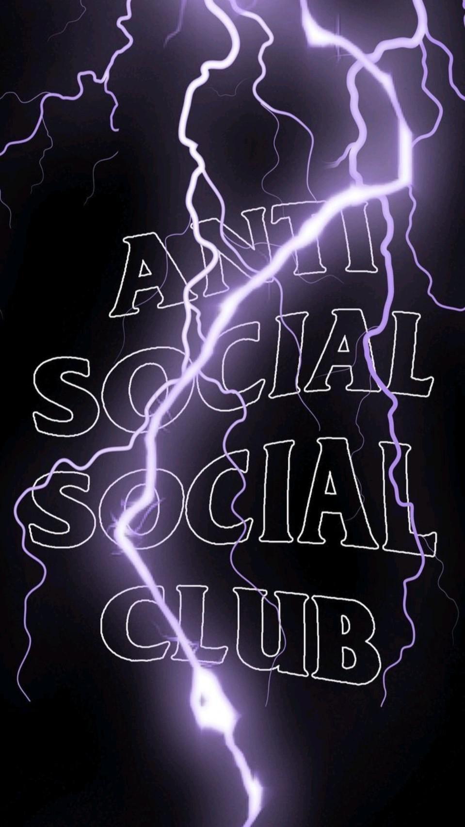 Anti Social Social Club iPhone Wallpaper Free Anti Social Social Club iPhone Background