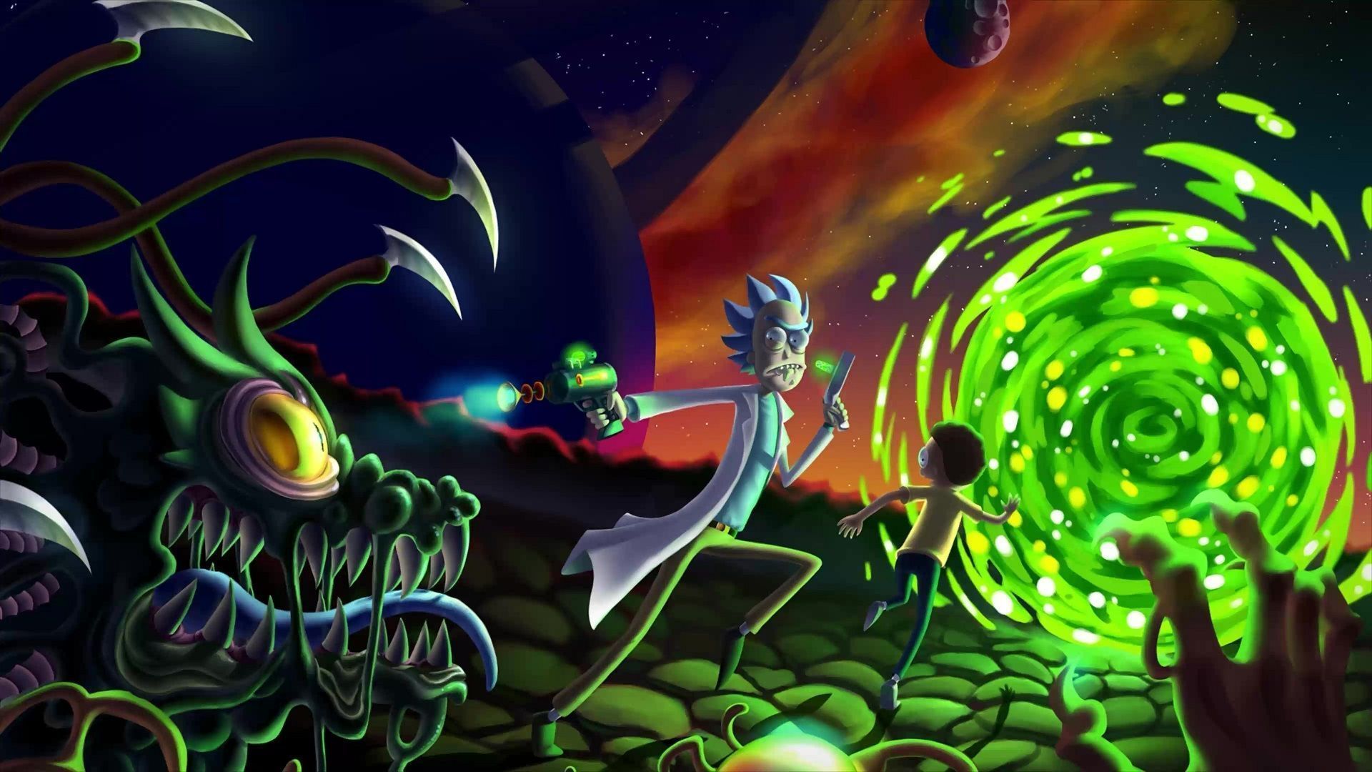 Rick And Morty Live Wallpaper, Animated Wallpaper