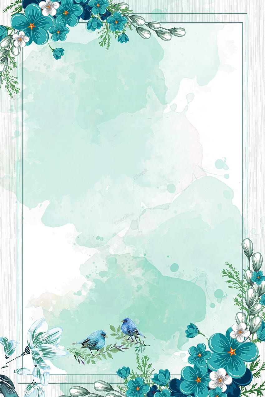 Floral Border, aesthetic flowers border HD phone wallpaper