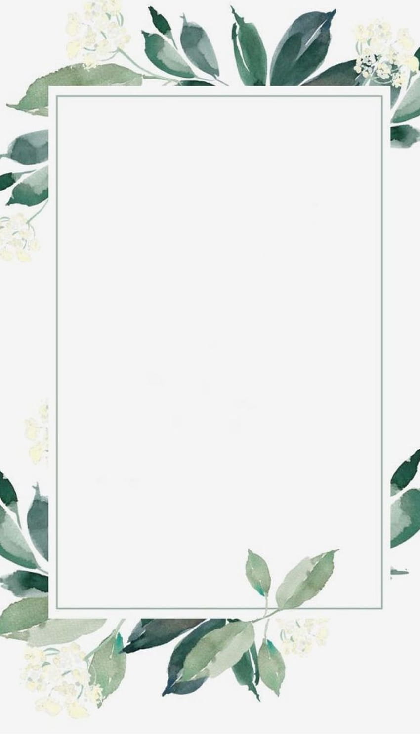 Frames, aesthetic flowers border HD phone wallpaper