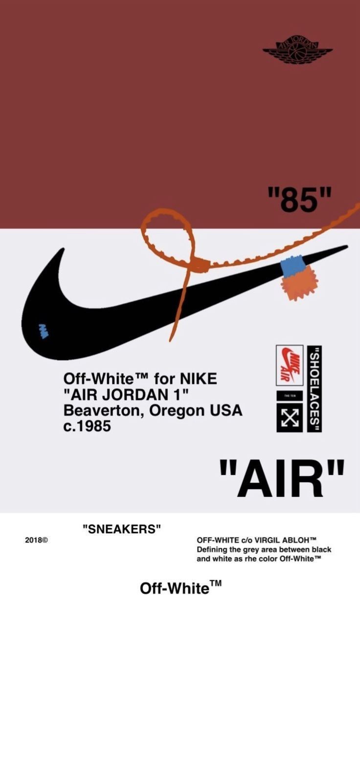 NIKE AIR JORDAN X OFF WHITE. Nike logo wallpaper, iPhone wallpaper off white, Nike wallpaper background