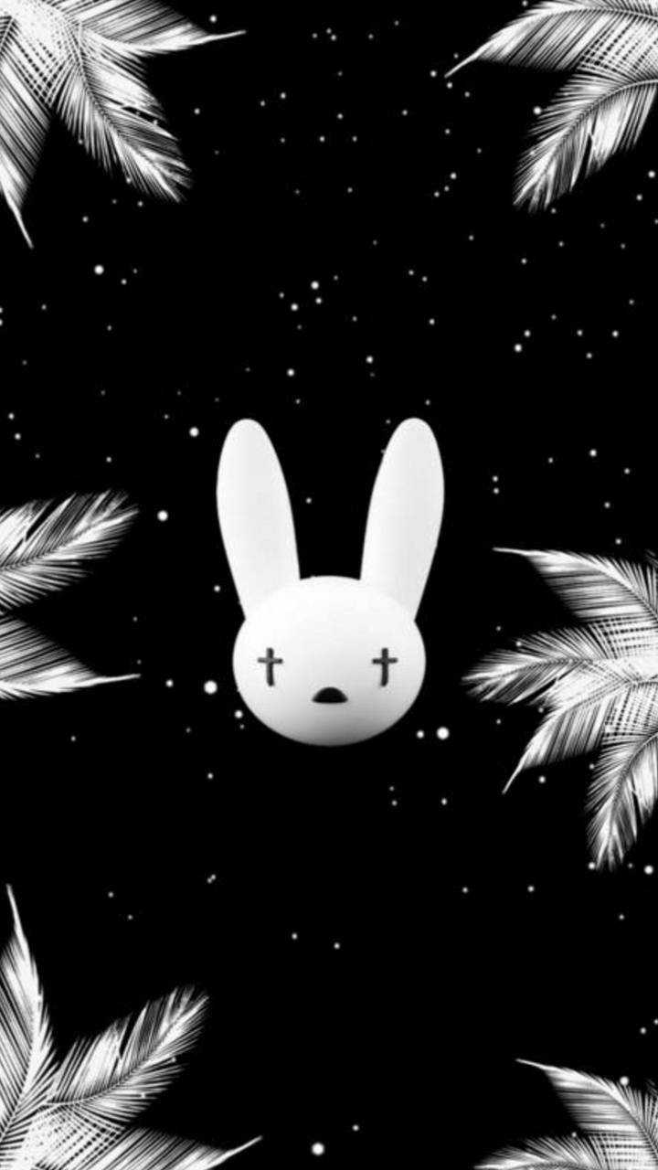 Bad Bunny Logo Wallpaper Free Bad Bunny Logo Background
