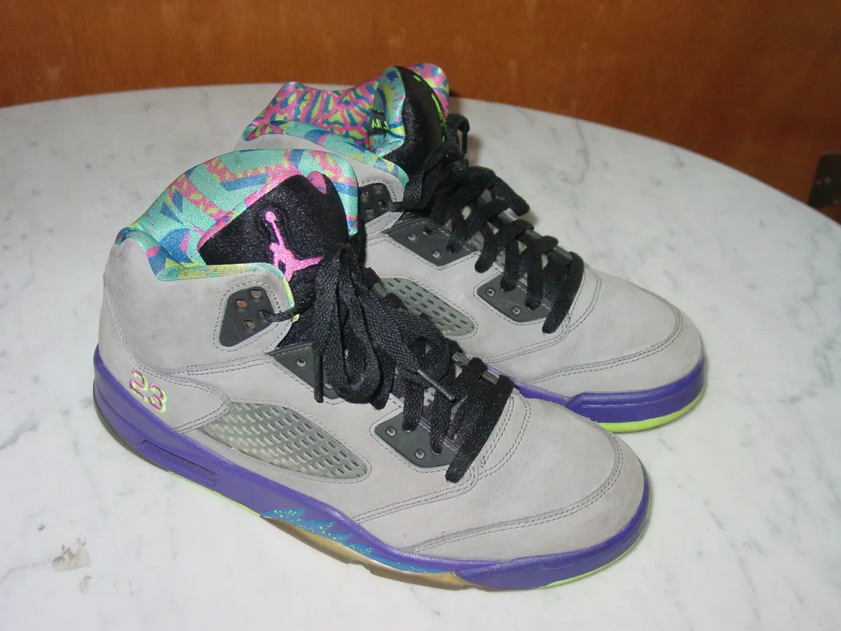 Nike Air Jordan Retro 5 &;Bel Air&; 621958 090 Basketball Shoes! Size 8.5