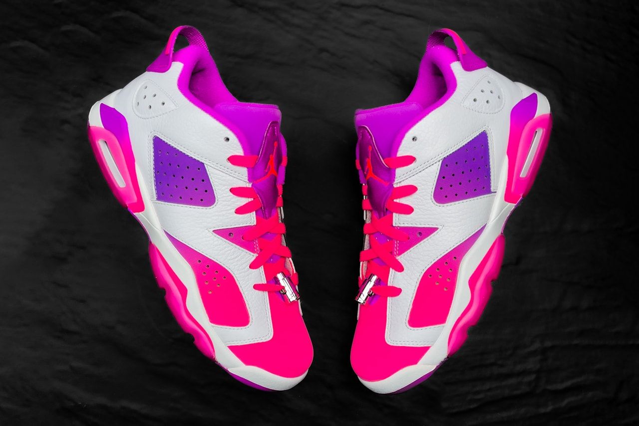 Nicki Minaj Air Jordan 6 Low Pinkprint PE