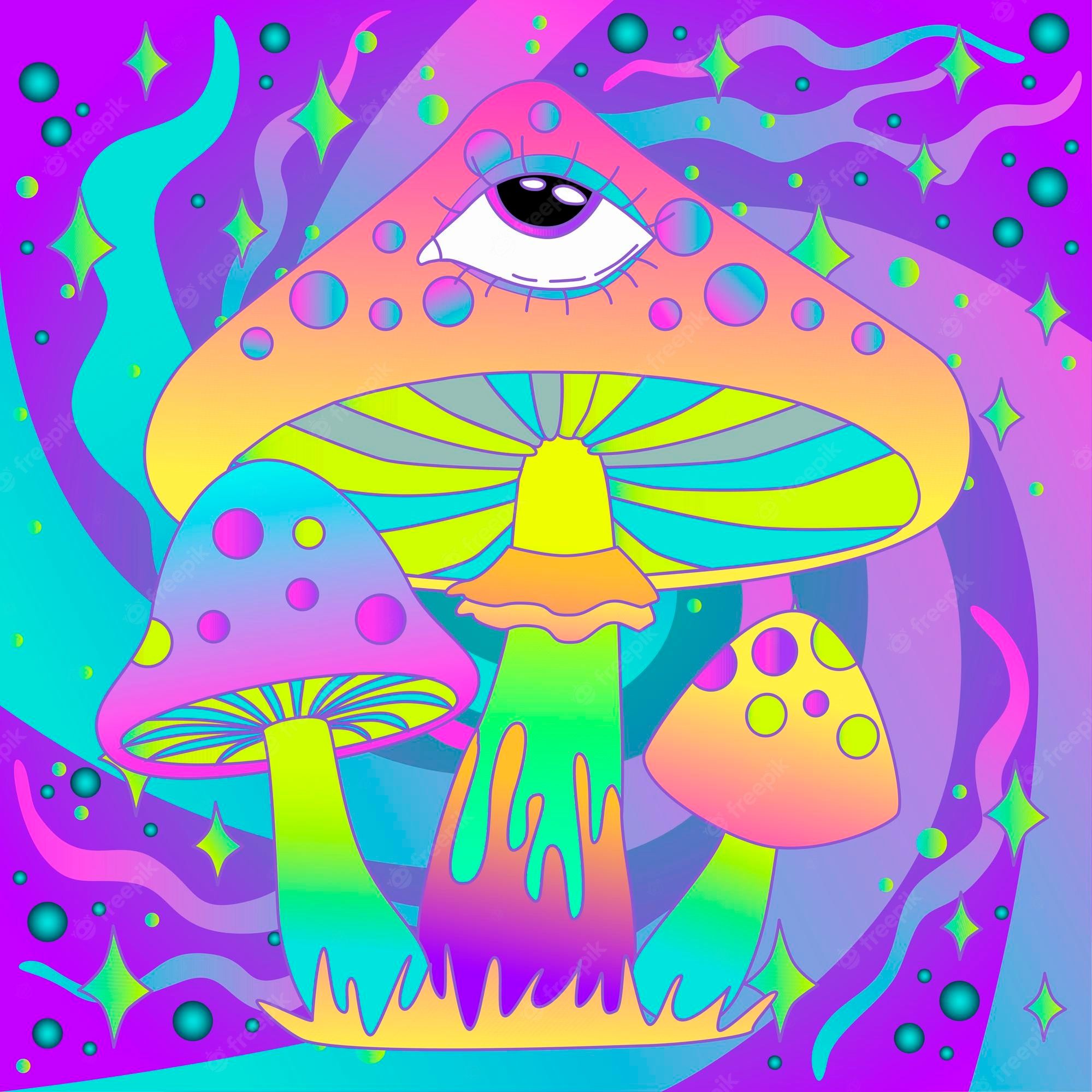 Psychedelic Trippy Background Image