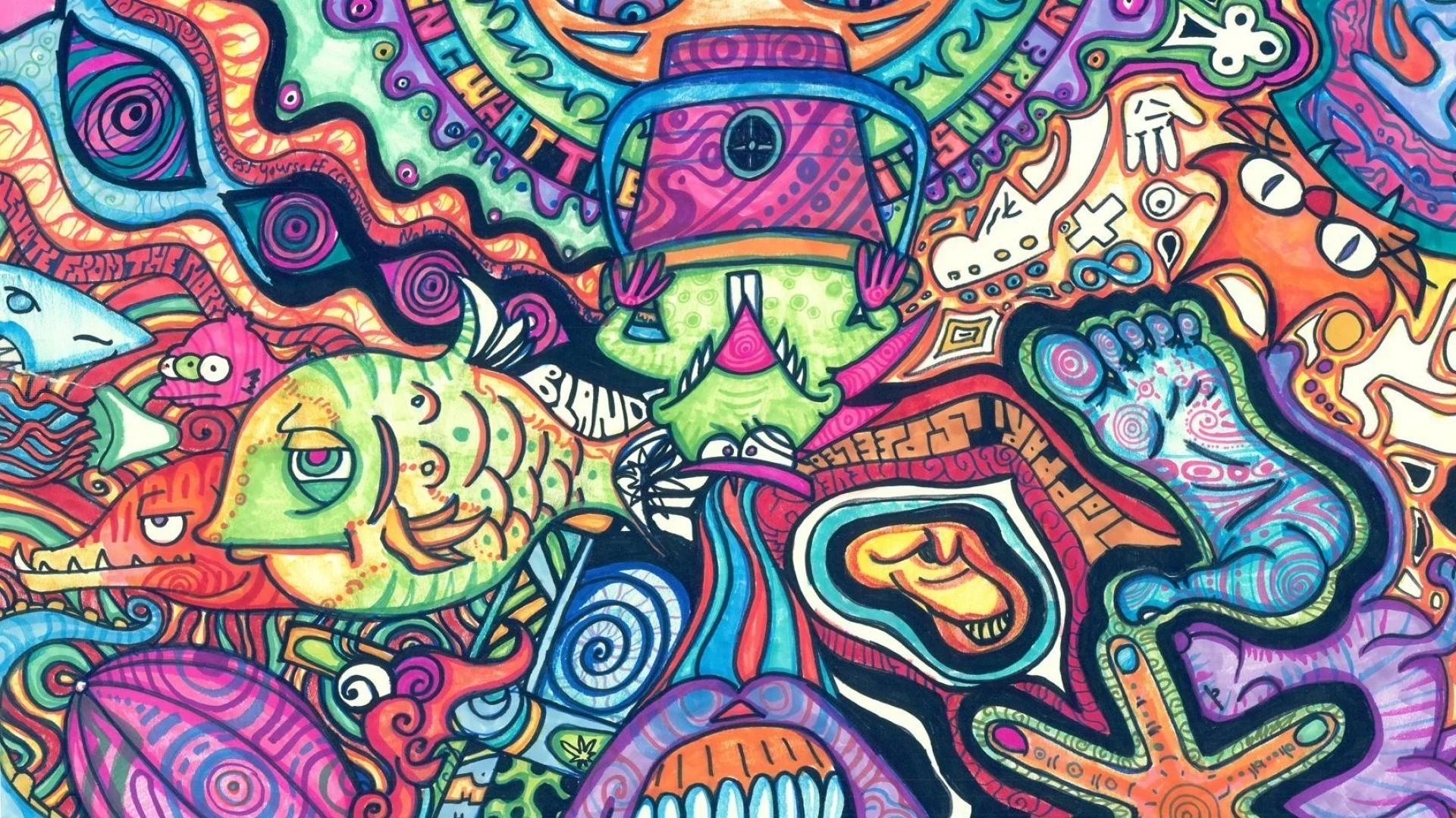 Hippie Wallpaper for Desktop