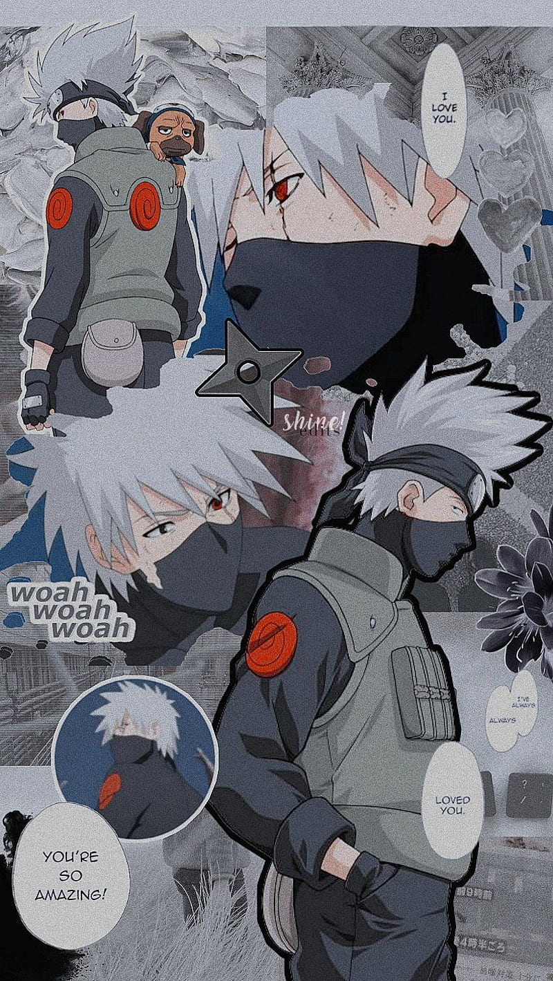 Kakashi Aesthetic, naruto, HD phone wallpaper