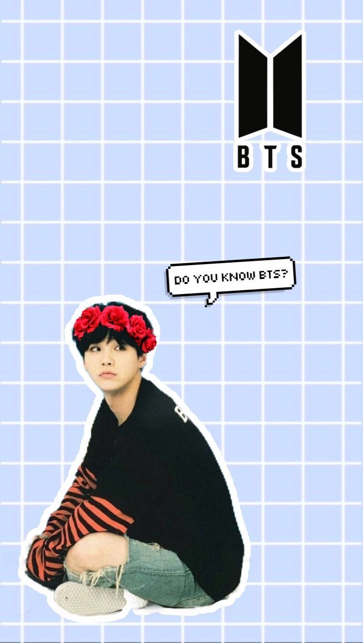 BTS wallpaper I made for my phone! - Suga