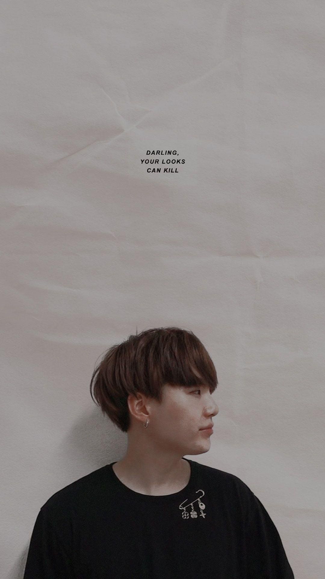 Bts suga aesthetic Wallpaper Download