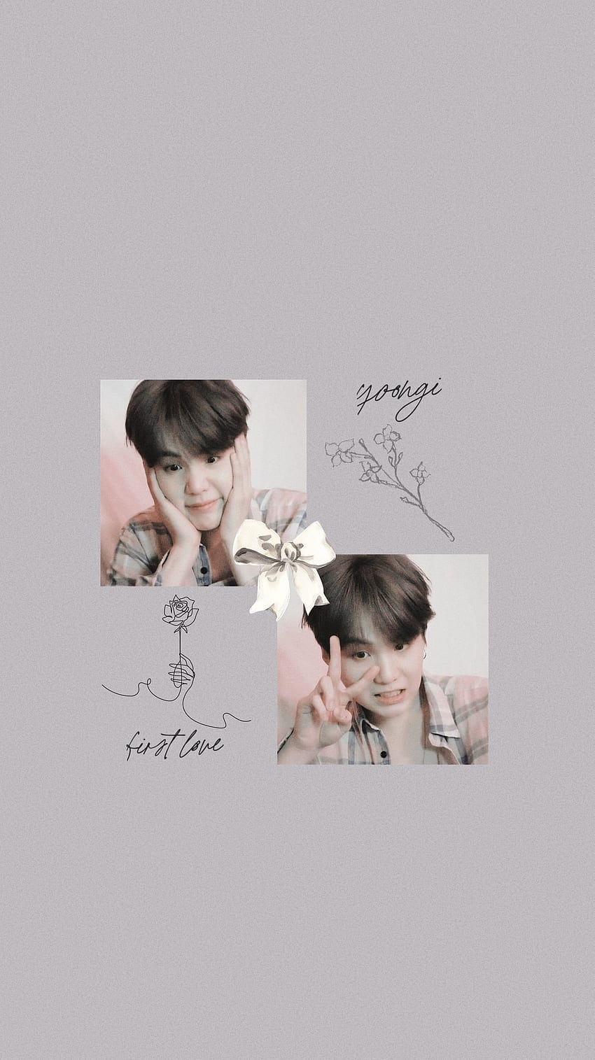 Suga Yoongi BTS Lockscreen, aesthetic suga HD phone wallpaper