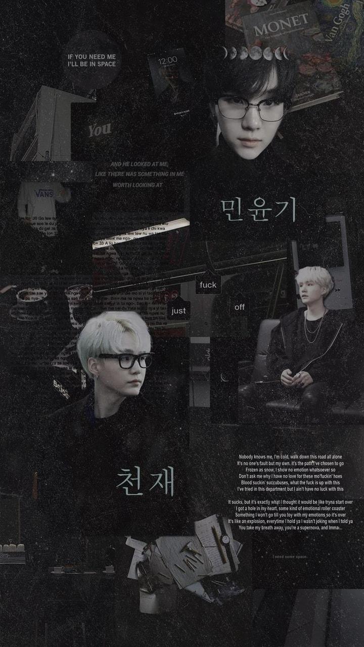 Suga Aesthetic Wallpaper