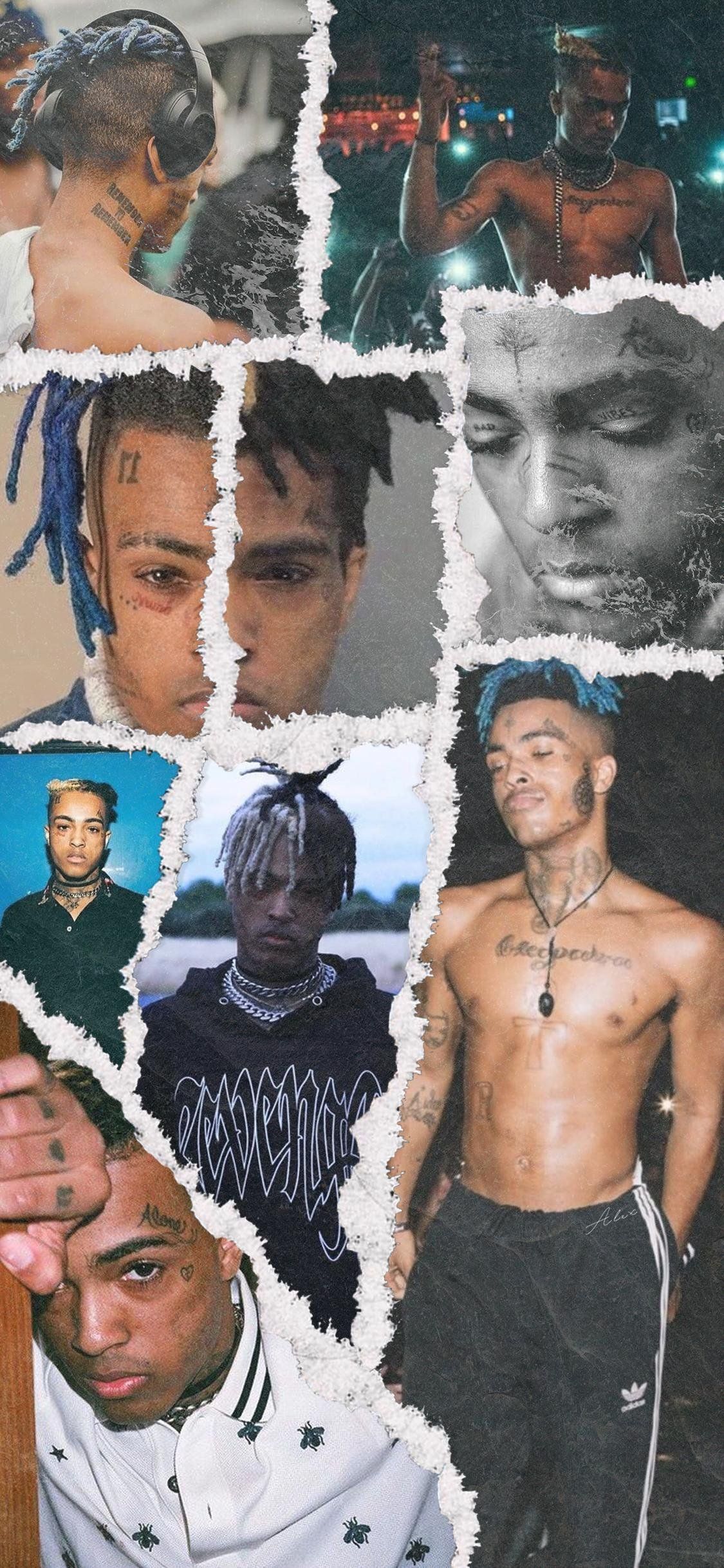 Aesthetic Xxxtentacion Collage Wallpaper Download