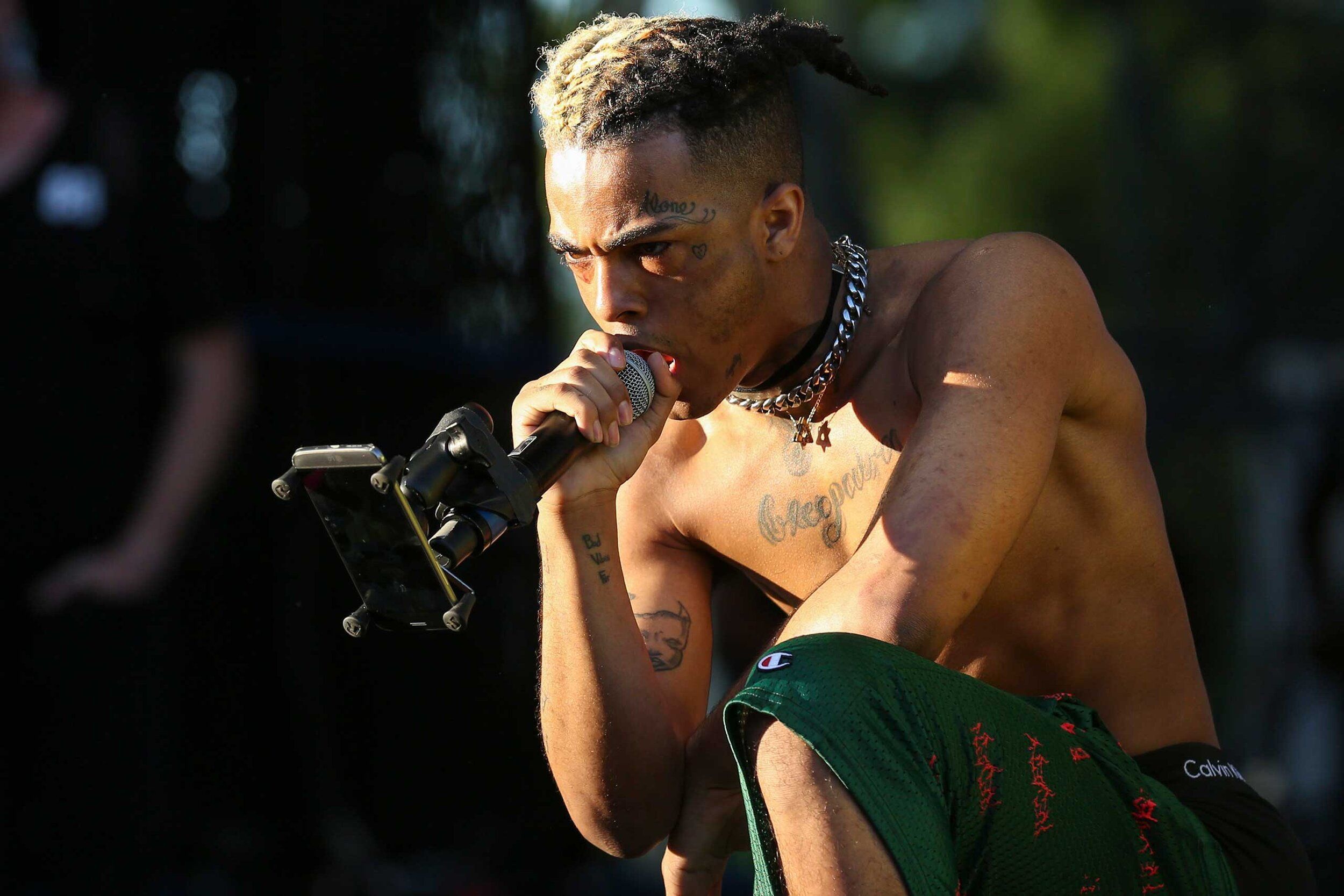 Rapper XXXTentacion performs at the Rolling Loud festival in Miami in 2018. - XXXTentacion