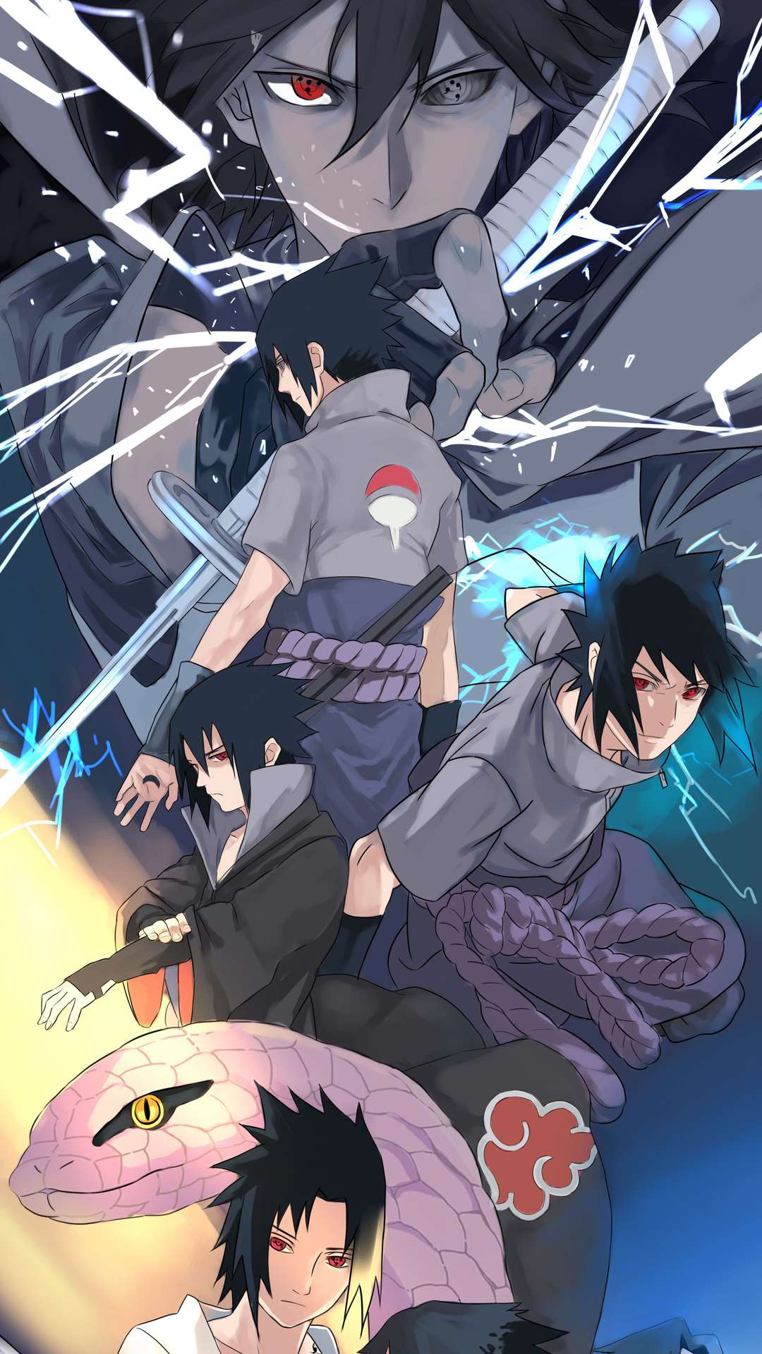 Sasuke Uchiha Wallpaper for iPhone and Android