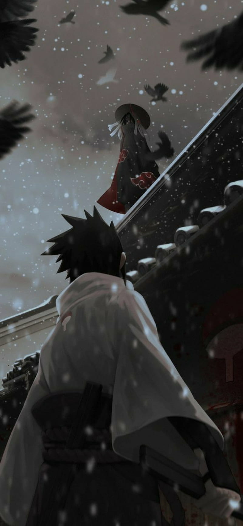 Naruto, Sasuke Uchiha, HD wallpaper