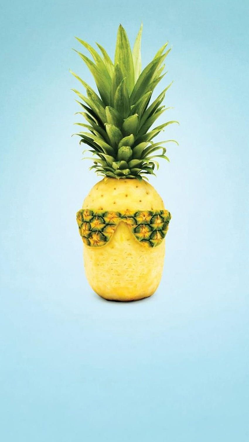 Cute pineapple HD wallpaper