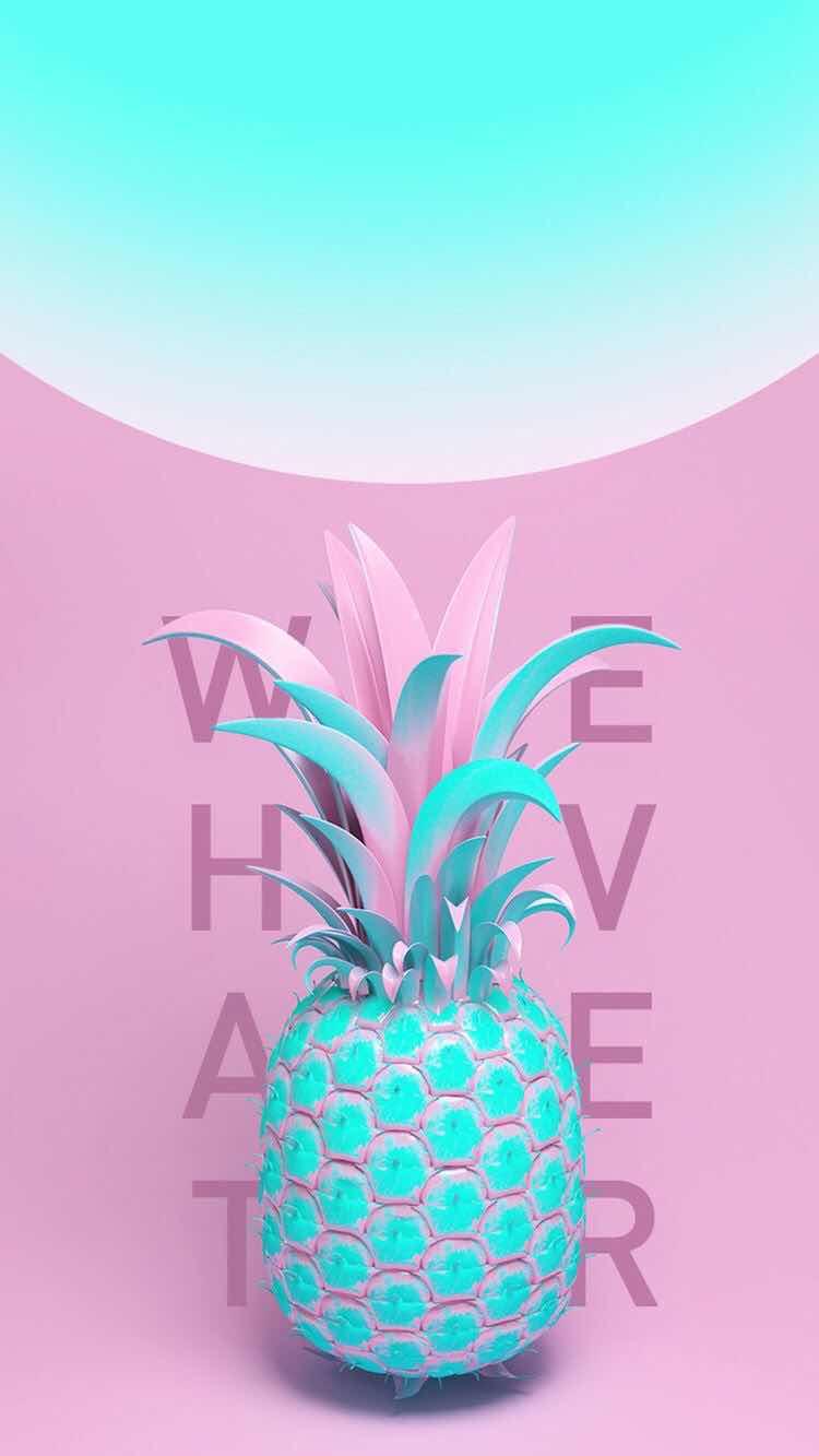 Pineapple Wallpaper Tumblr iPhone