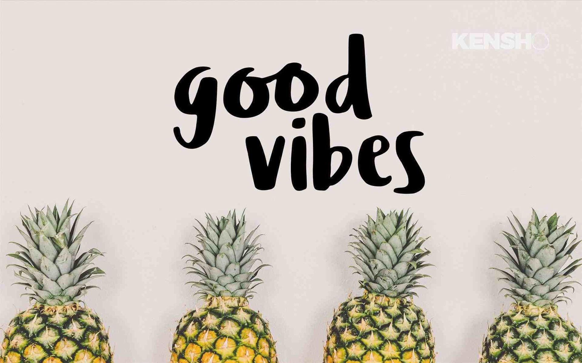 A pineapple wallpaper for desktop background with good vibes. - Pineapple