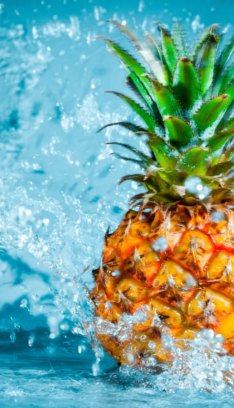 Colorful Pineapple Wallpaper for your iPhone & Mac