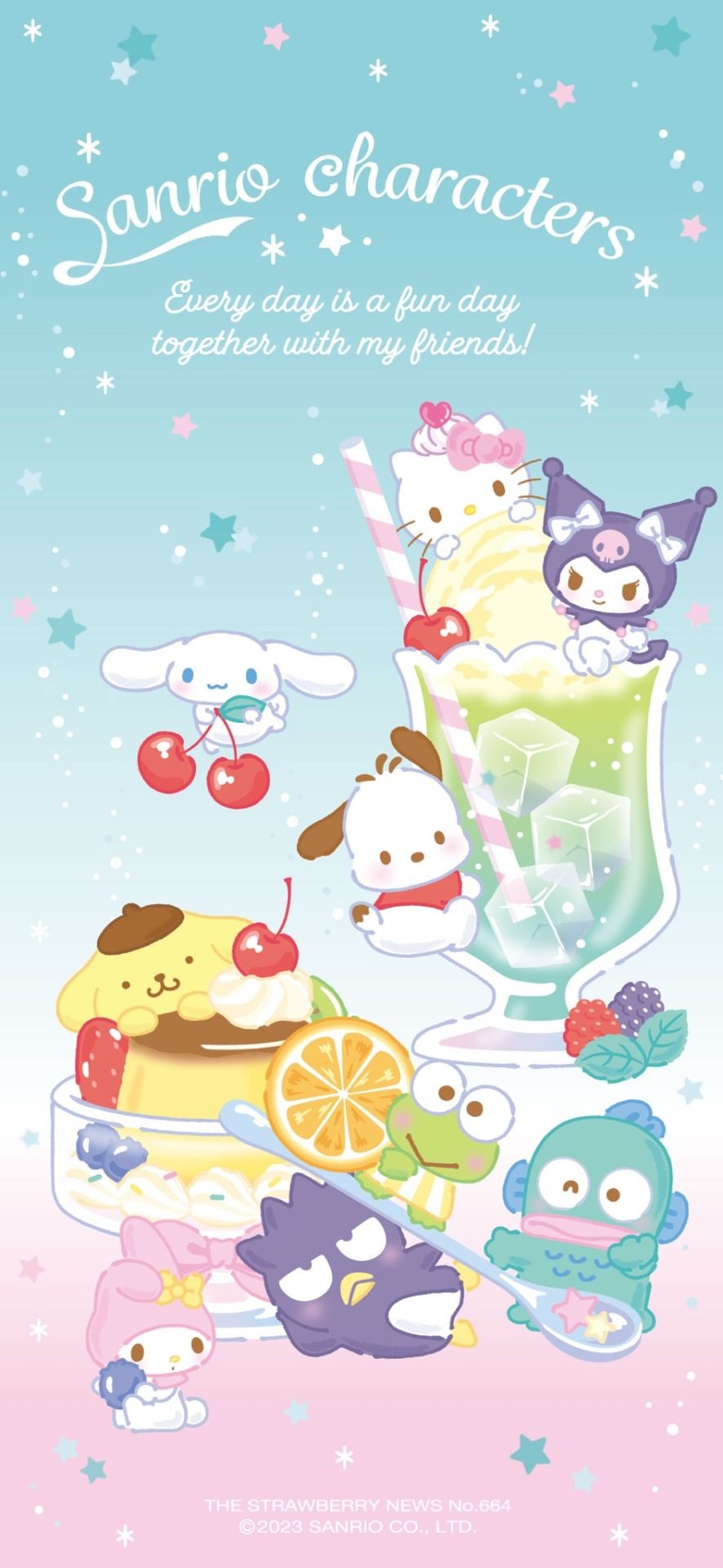 Sanrio Characters Every day is a fun day together with my friends! - Sanrio