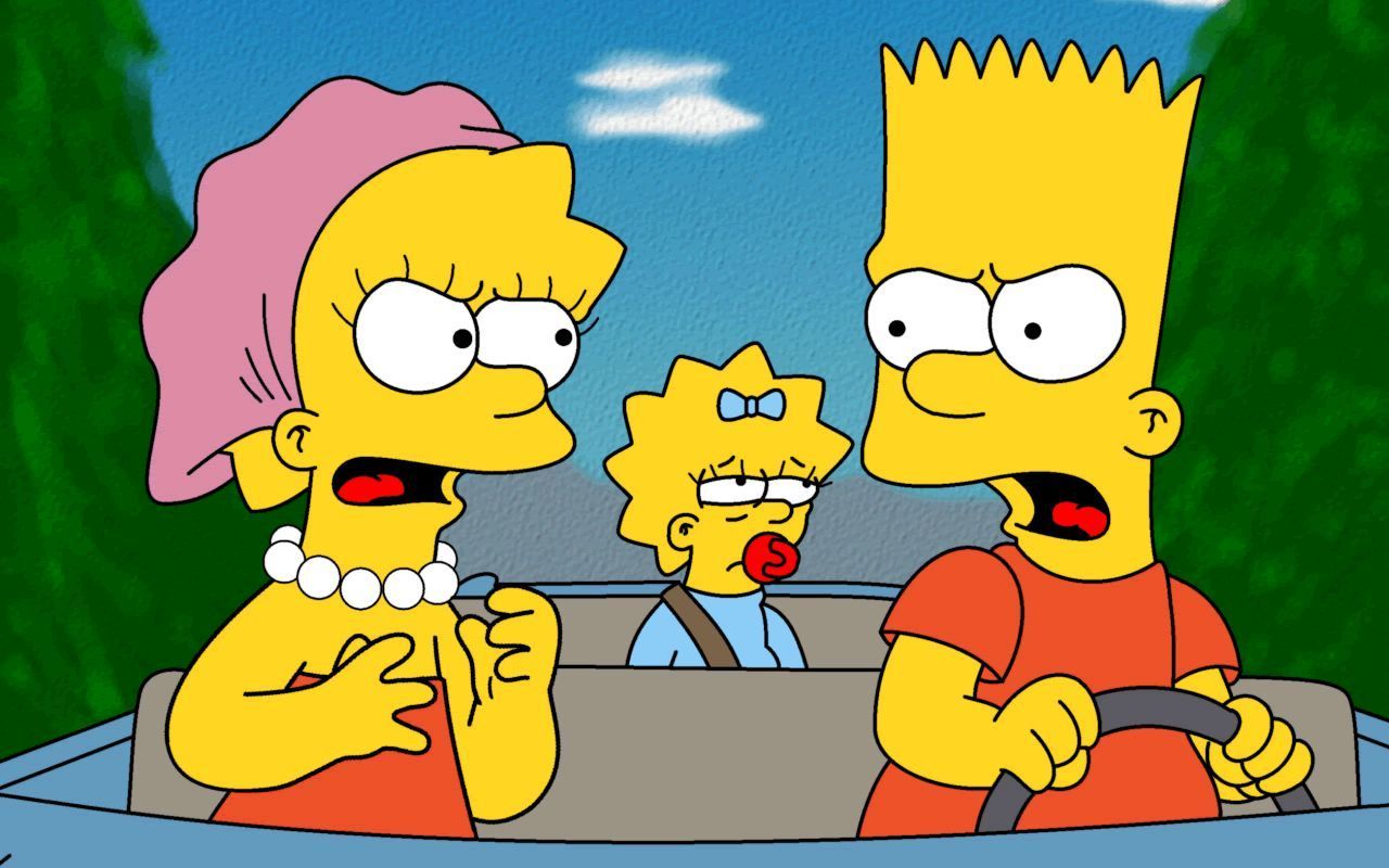 The Simpsons is one of the longest running TV shows in history. - Bart Simpson, Lisa Simpson