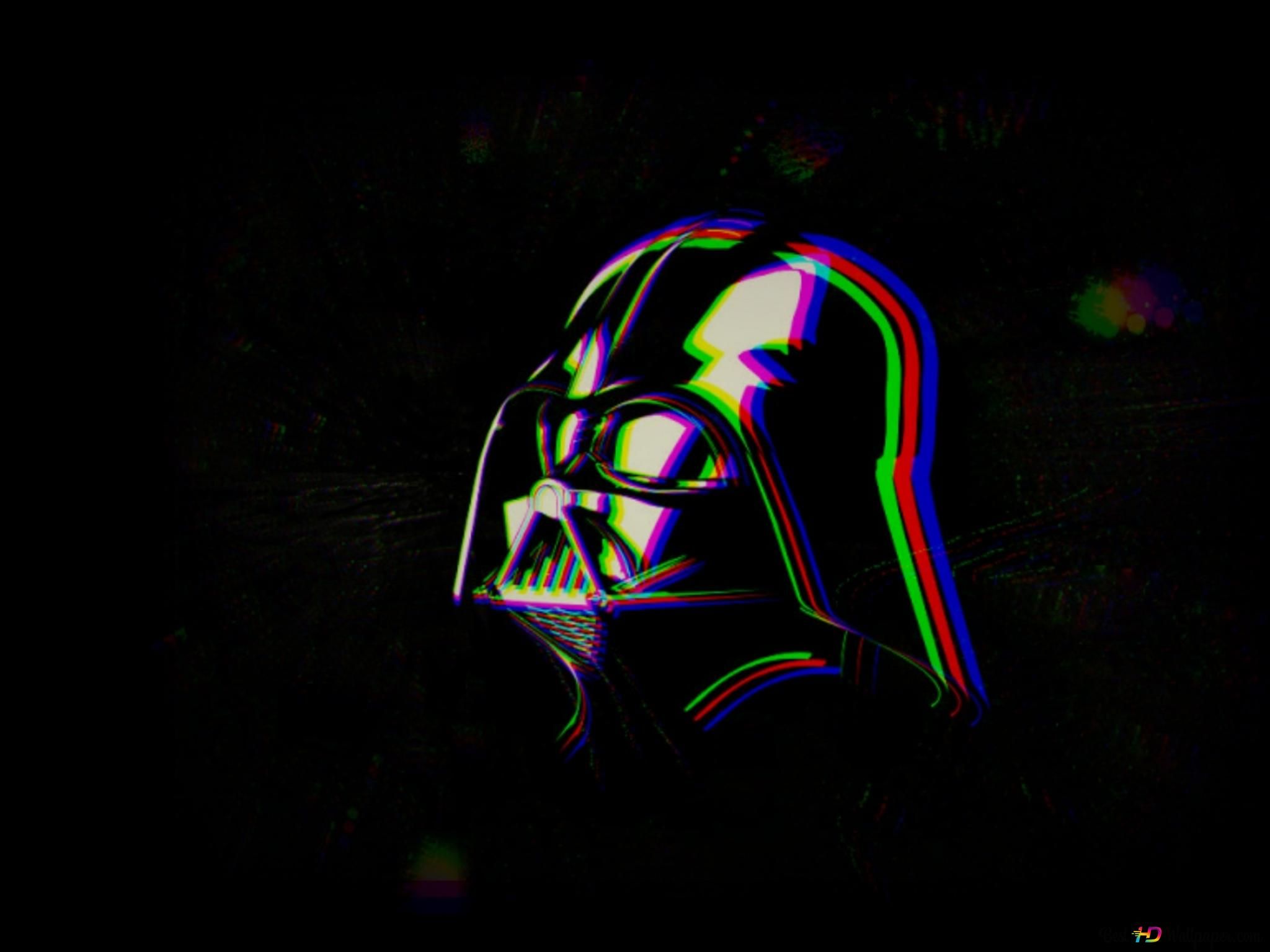 Darth vader in black 4K wallpaper download