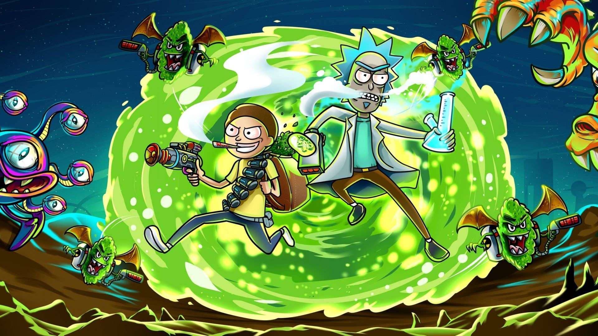 Cool Rick And Morty Wallpaper