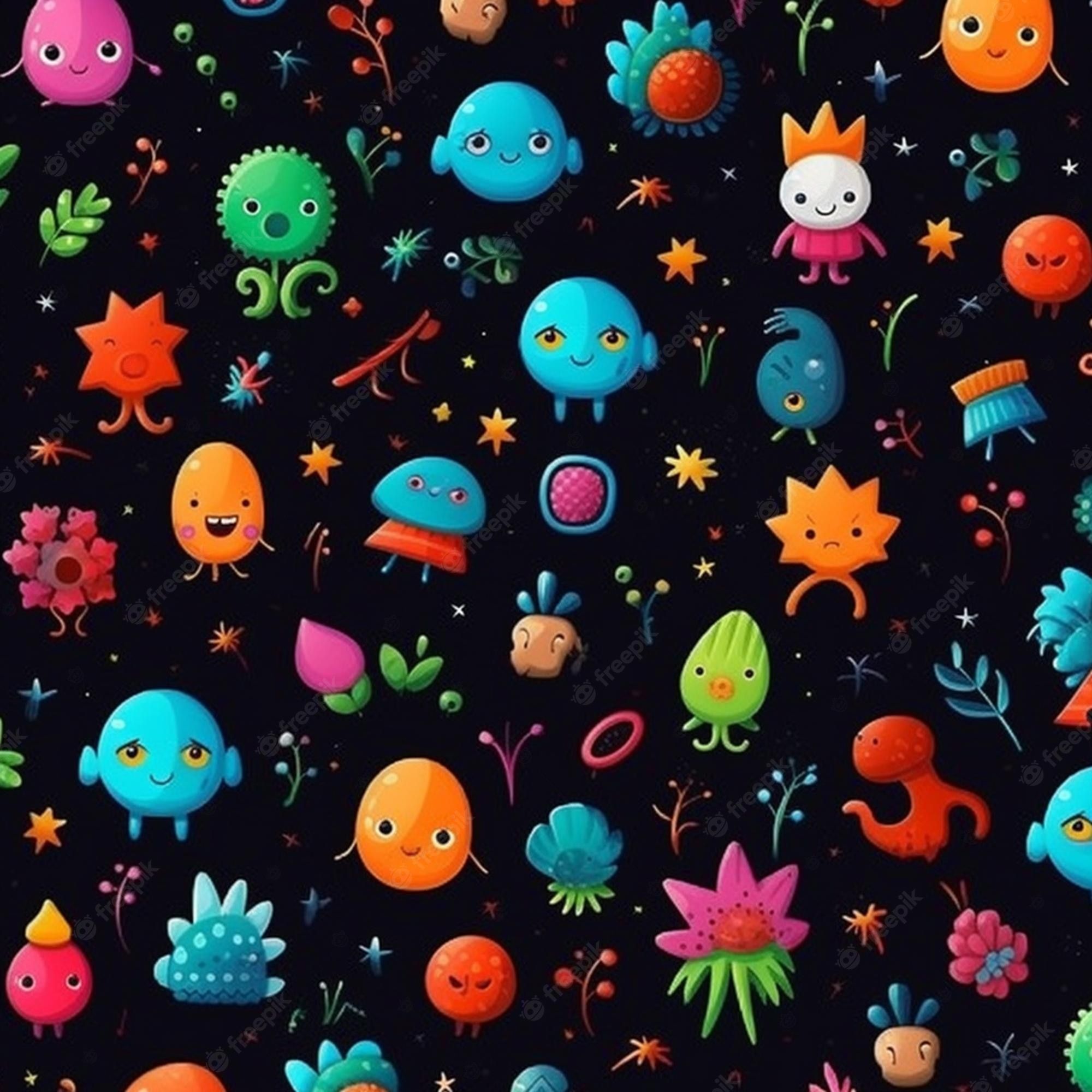 Cute Alien Wallpaper Image