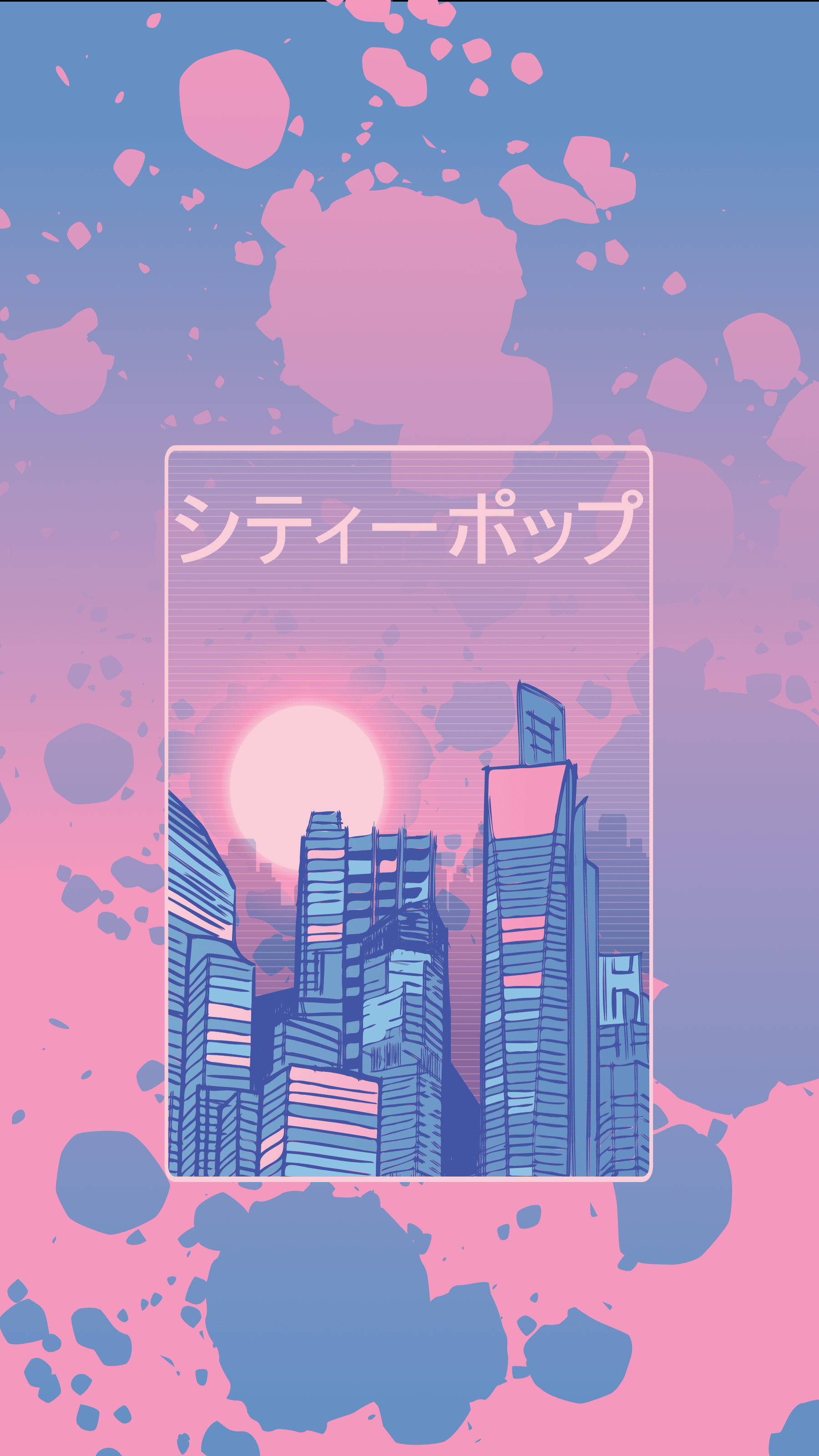 I Made A City Pop Aesthetic Design