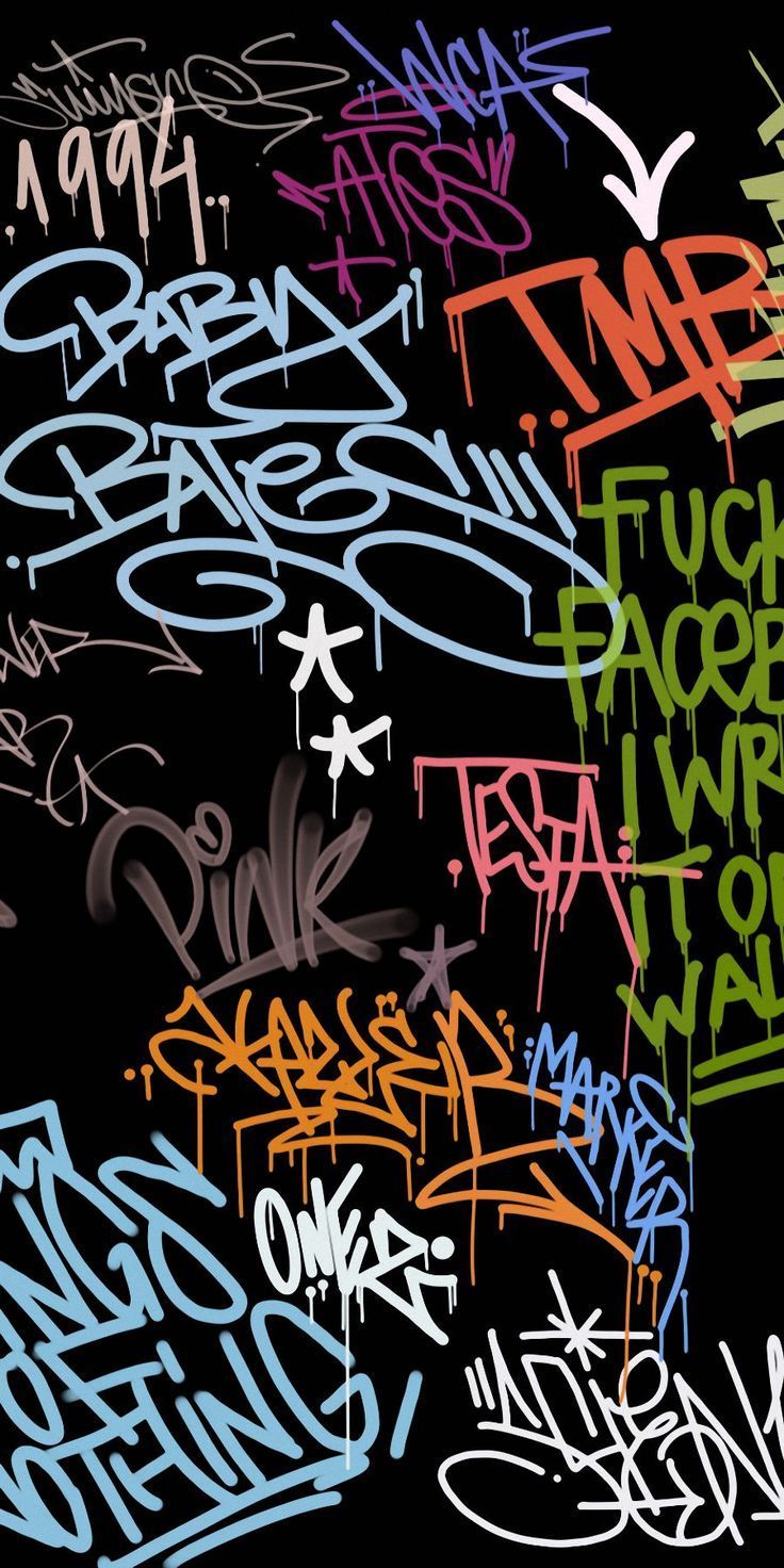 Graffiti wallpaper