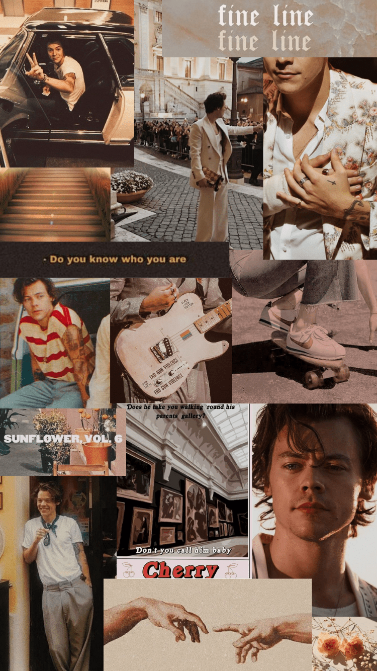 Harry Styles aesthetic wallpaper made by me! - Harry Styles