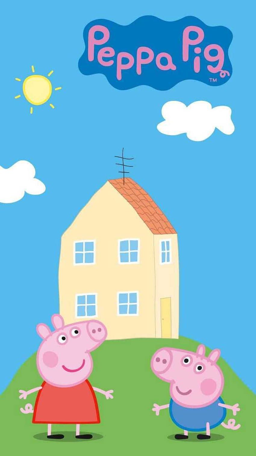 Peppa pig HD wallpaper