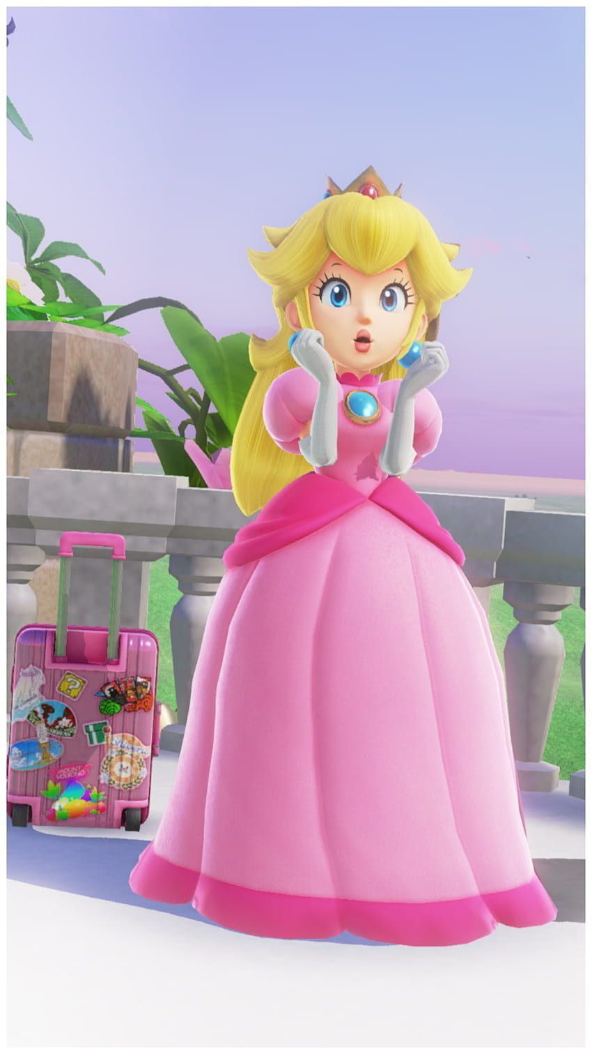 Princess Peach Mario Bros. Anime Board, Princess Peach Phone HD phone wallpaper