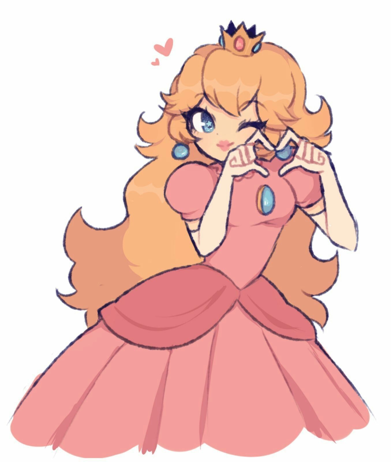 Peach is a character from the Mario franchise. She is the princess of the Mushroom Kingdom and the damsel in distress of the series. She is known for her pink dress, blonde hair, and tiara. She is often seen wearing a pink dress and a tiara. - Princess Peach