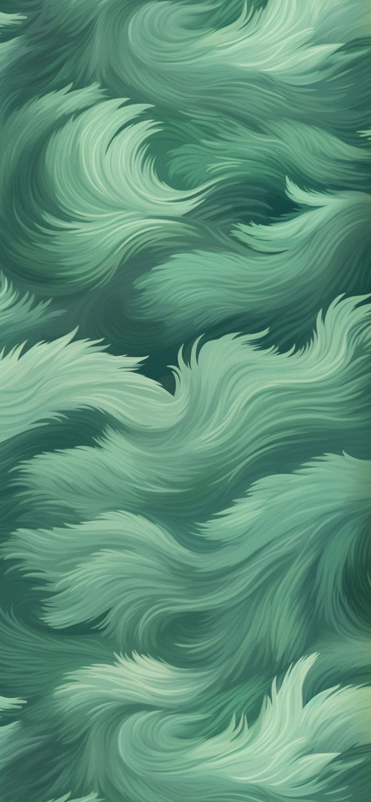 Wind Pattern Art Green Wallpaper Texture HD Wallpaper