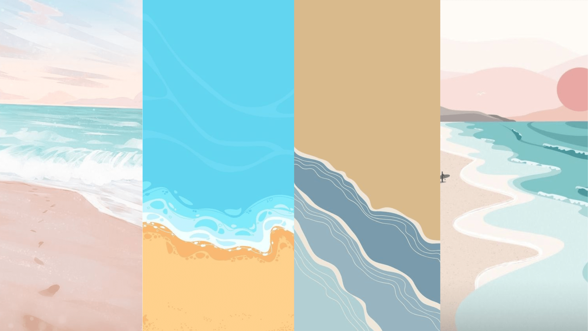 Aesthetic beachy wallpaper:Amazon.com:Appstore for Android
