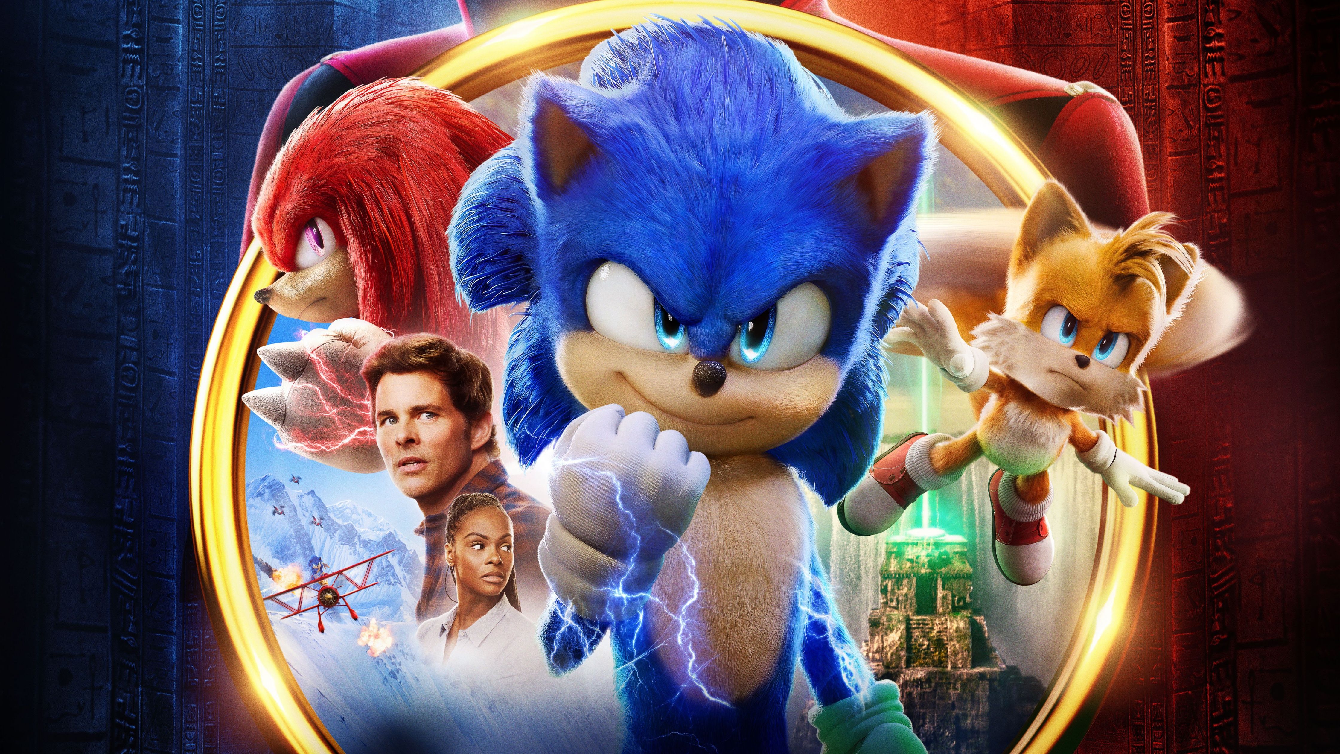 Sonic the Hedgehog 2 Wallpaper 4K, Movie poster, 5K, 2022 Movies