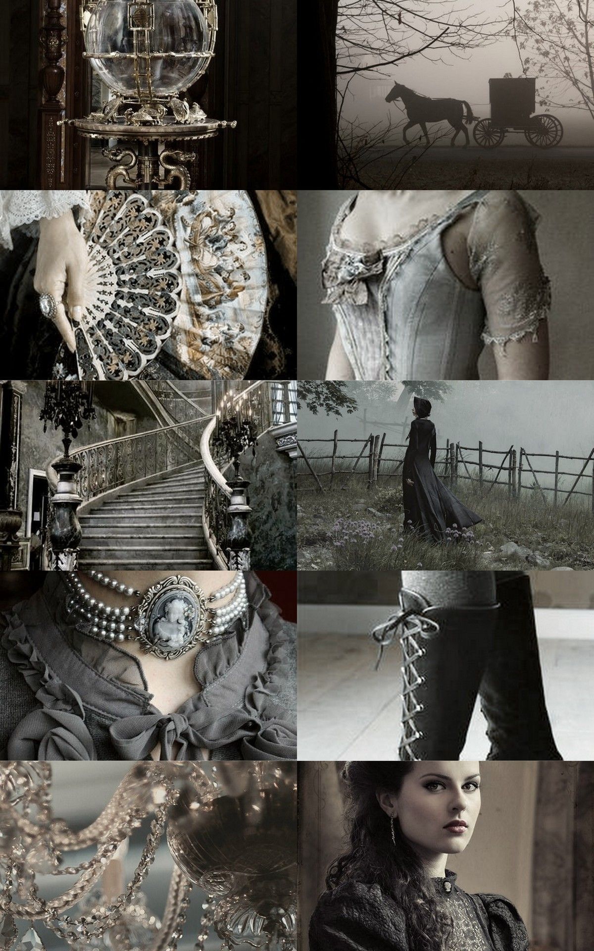 Aesthetic for the love story of a vampire. - Steampunk, Victorian