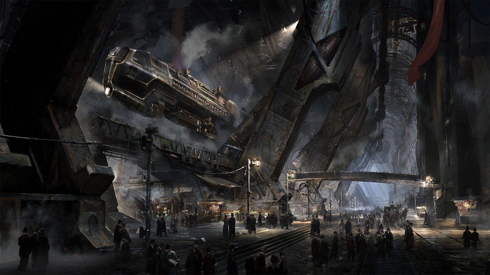 The Star Wars concept art that almost made it into the movies - Steampunk