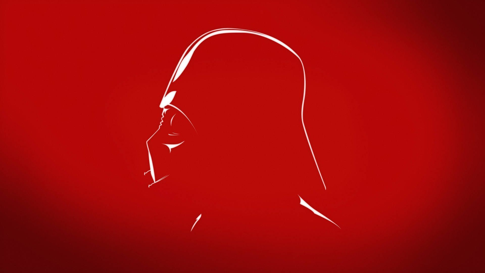 Download 4k Star Wars Red Aesthetic Vader Wallpaper
