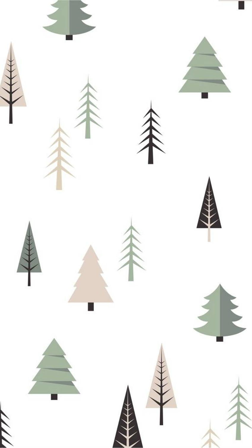 Simple Aesthetic Christmas, Girly Christmas iPhone HD phone wallpaper