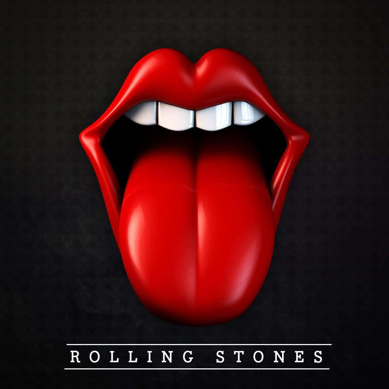 Download Rolling Stones Logo Tongue Out Wallpaper