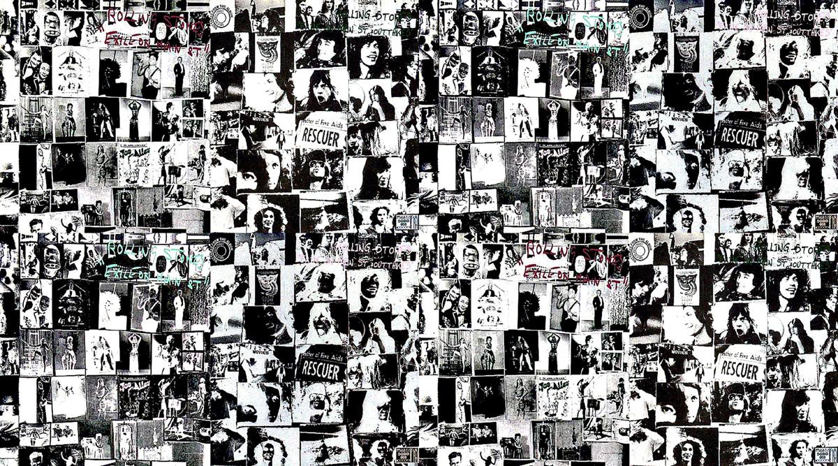 alan petralba Rolling Stones Exile on Main Street album art wallpaper free download!