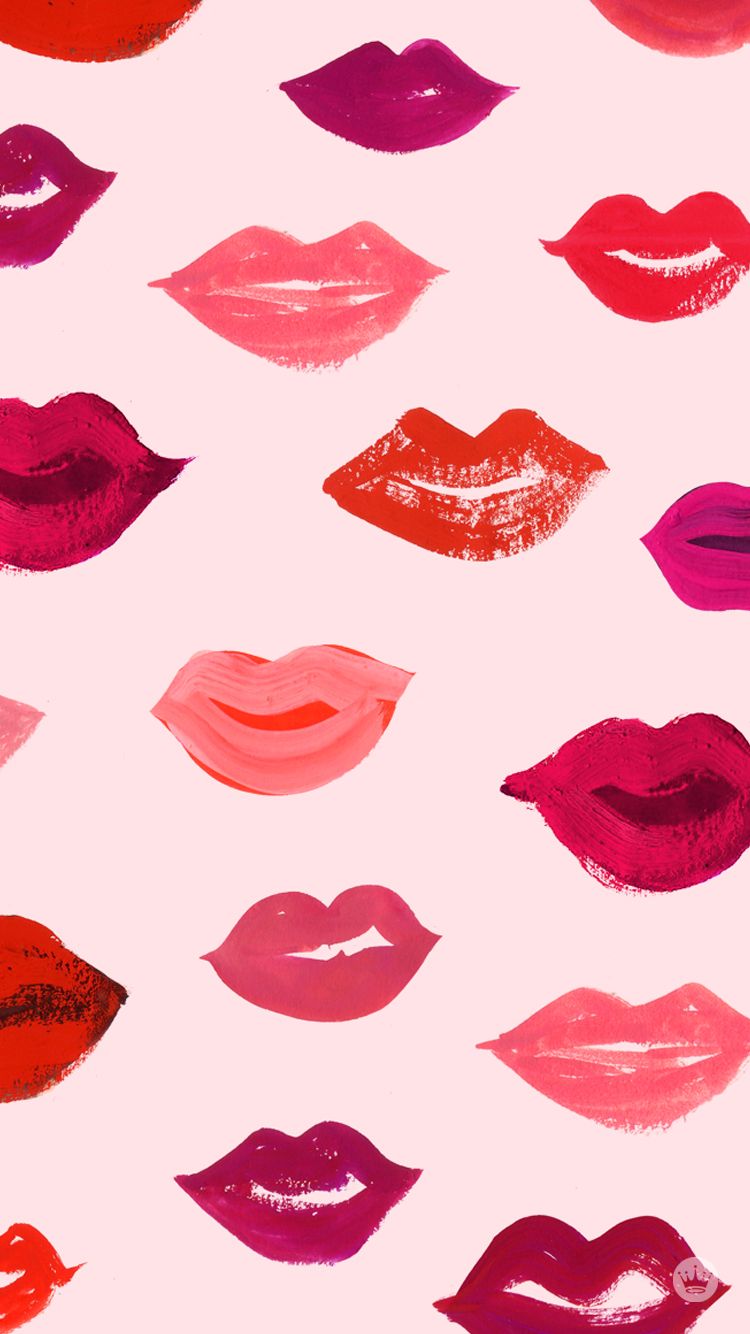 Lips Pink VSCO Wallpaper