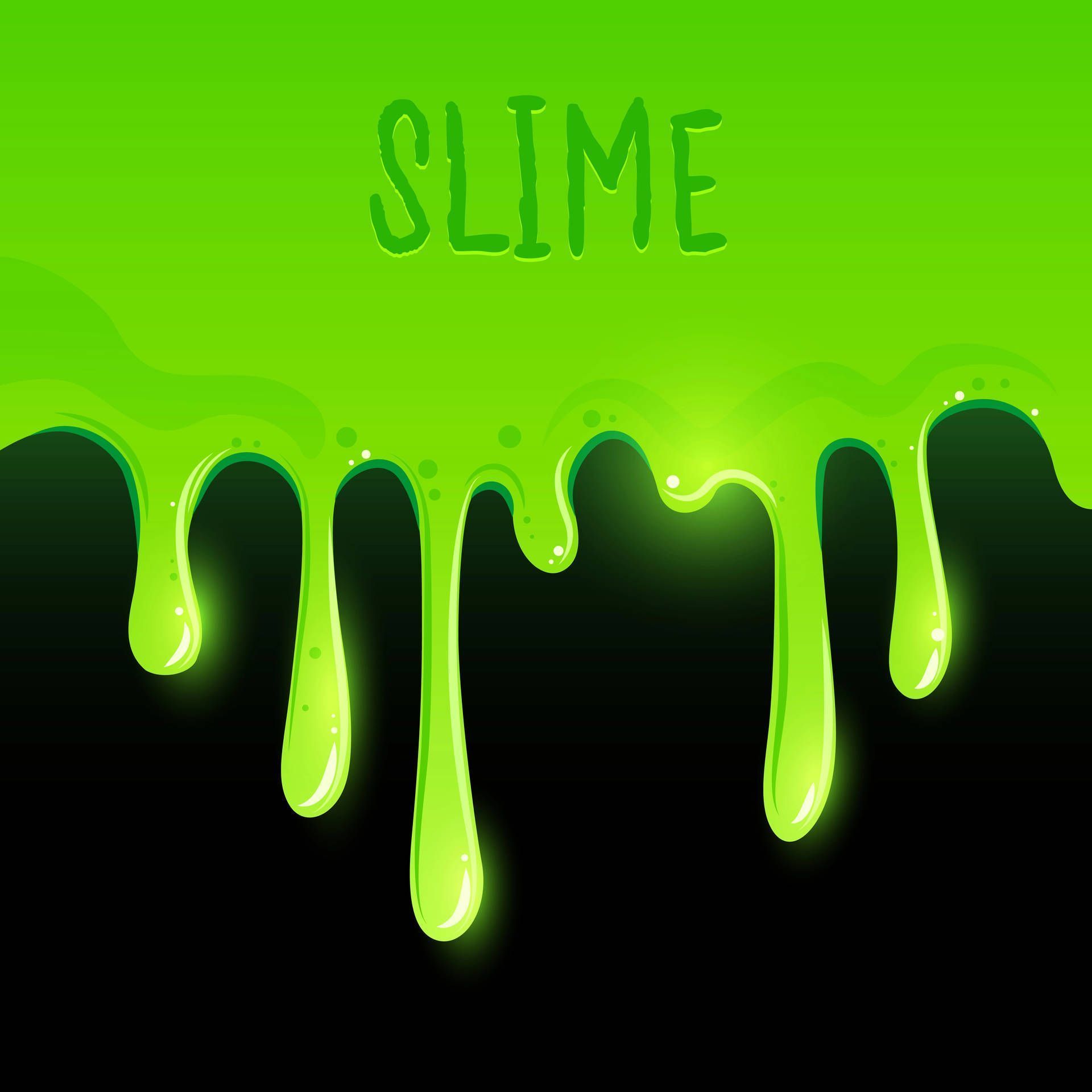 Download Black Drippy Slime Wallpaper