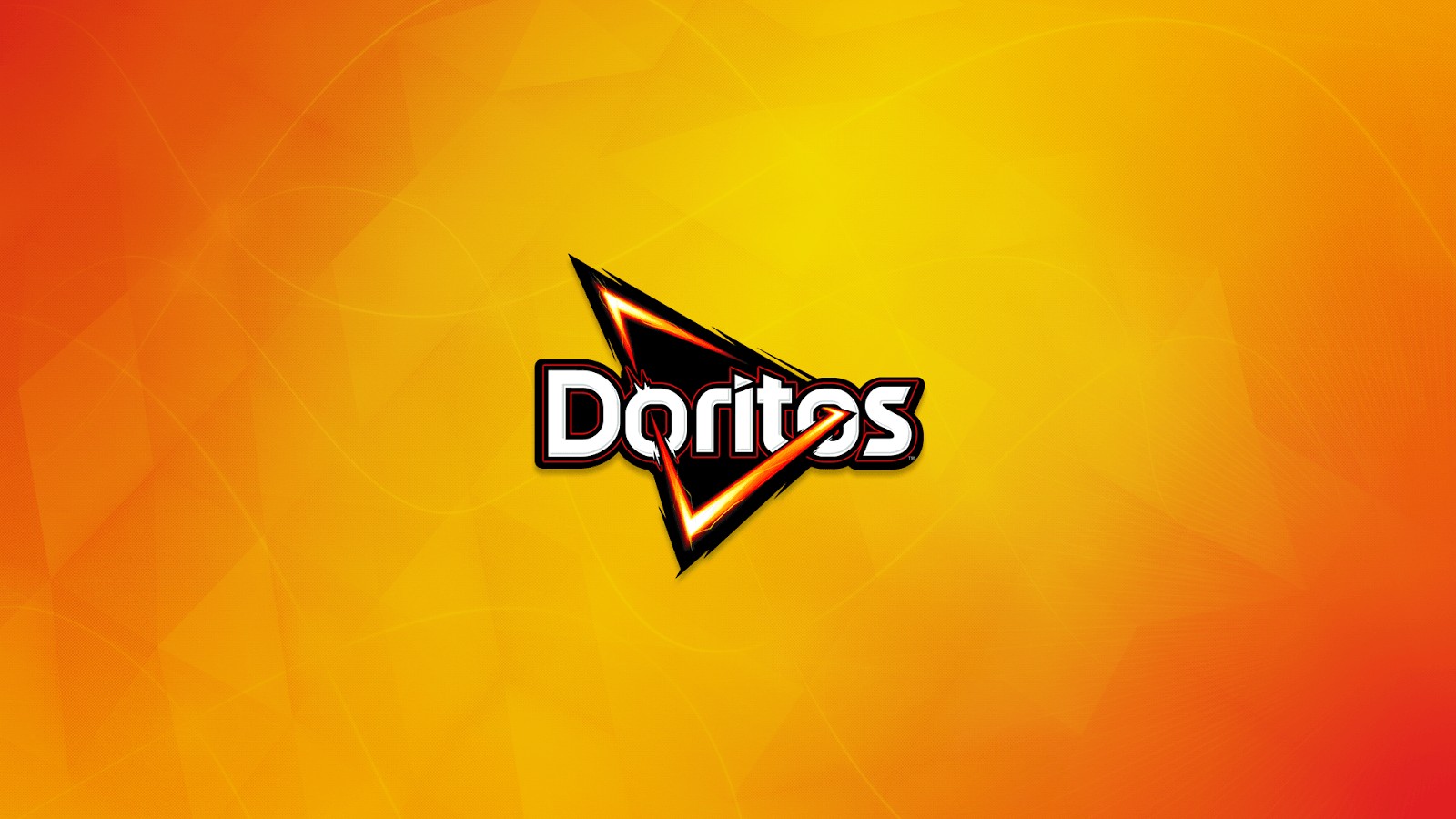 Doritos logo on an orange background - Doritos
