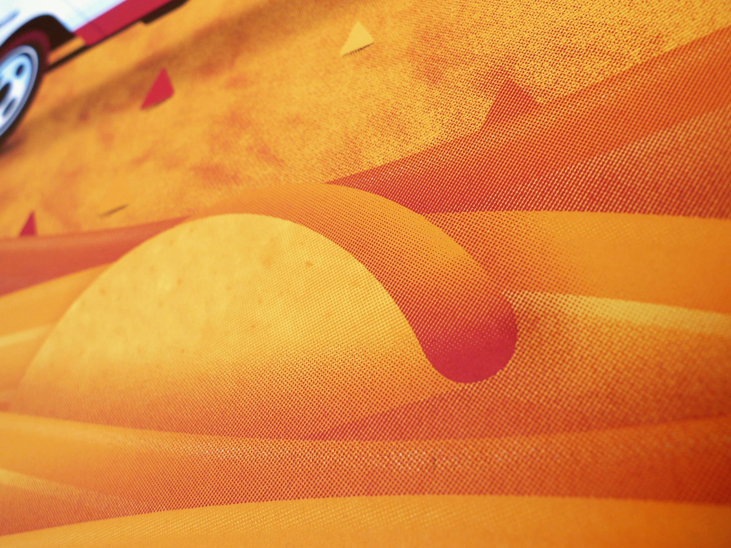 A Doritos bag is printed with a desert scene. - Doritos